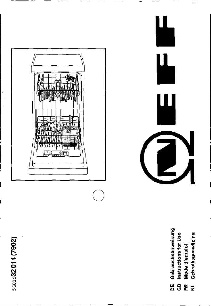 Page 1 de la notice Manuel utilisateur Neff S 4956