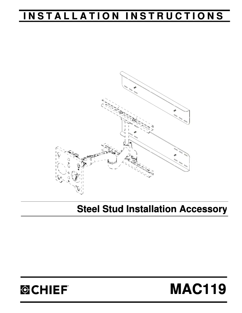 Image de la première page du manuel de l'appareil MAC119S