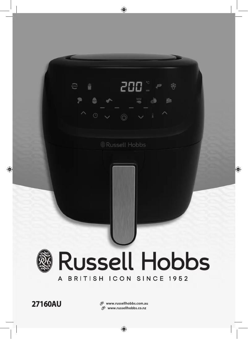 Page 1 de la notice Manuel utilisateur Russell Hobbs SatisFry 27160