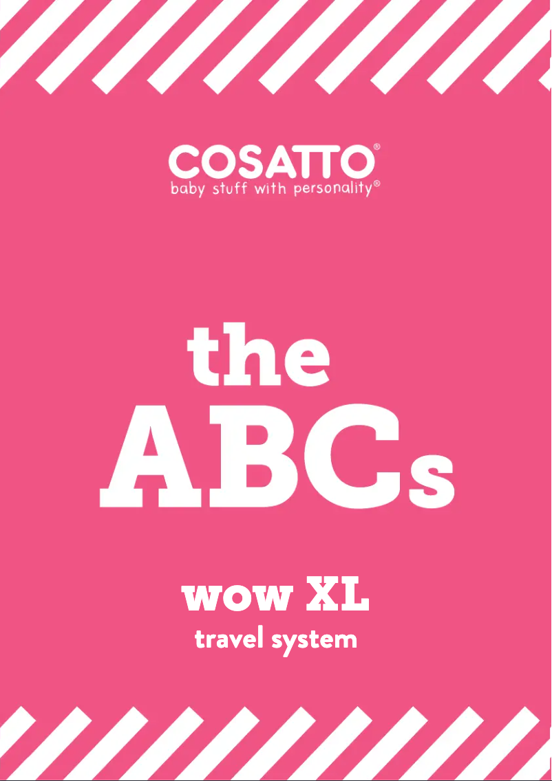 Page 1 de la notice Manuel utilisateur Cosatto Wow XL