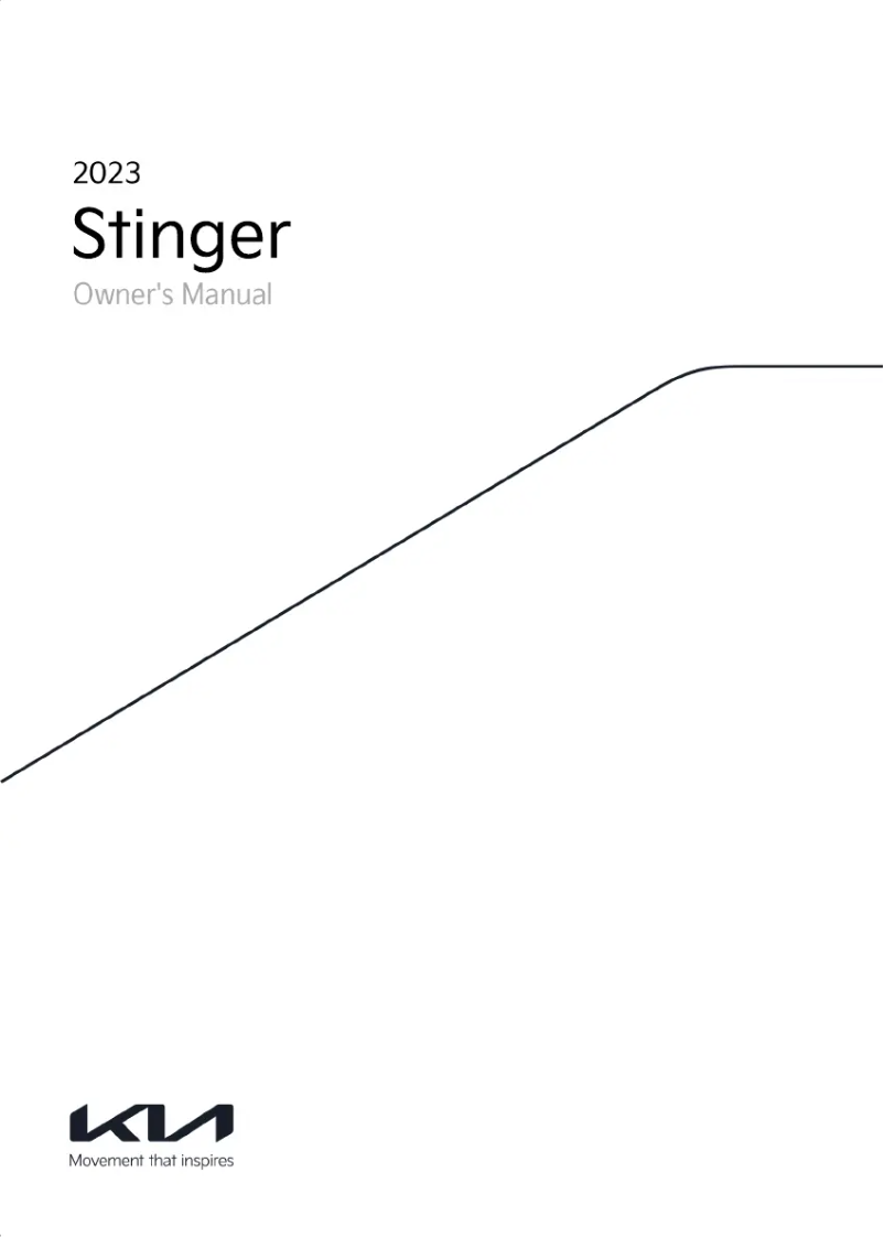 Image de la première page du manuel de l'appareil Stinger (2023)