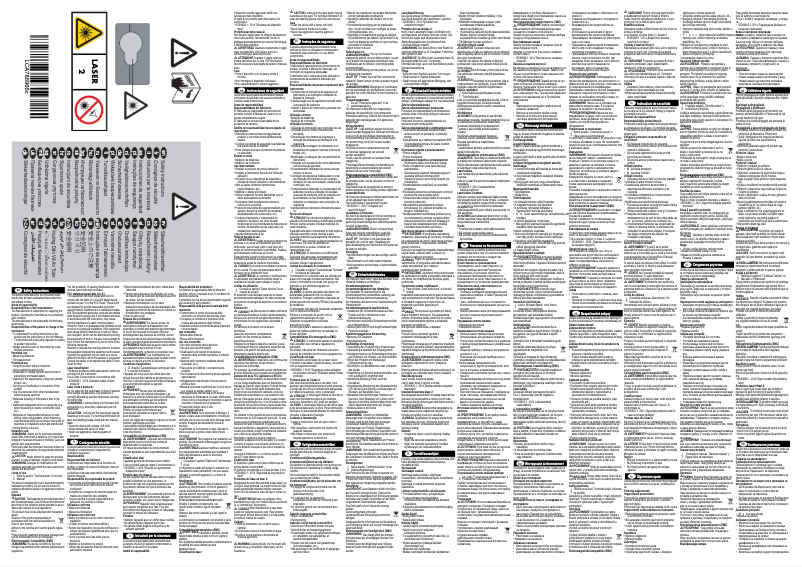 Image de la première page du manuel de l'appareil LD 60