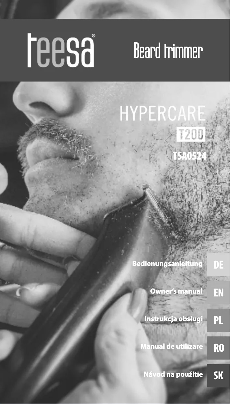 Page n°1 - Manuel utilisateur Teesa TSA0524