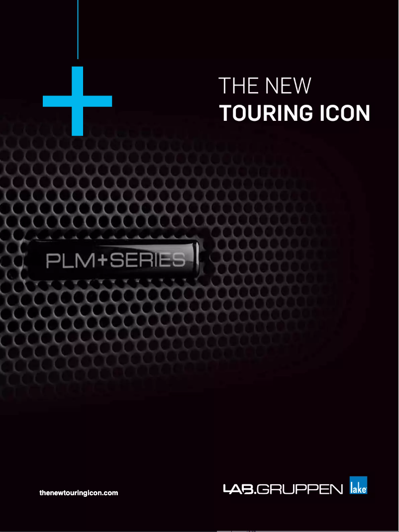 Page 1 de la notice Brochure Lab Gruppen PLM 20K44 SP