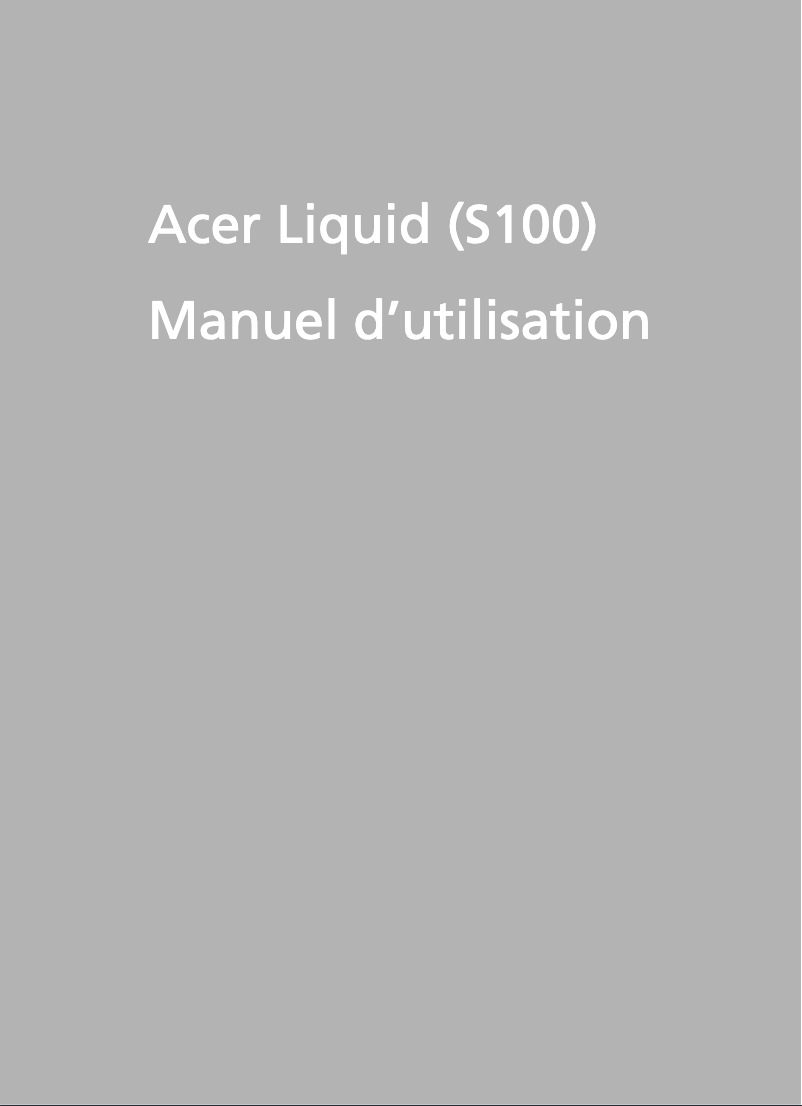 Página 1 del manual Manual de usuario Acer Liquid