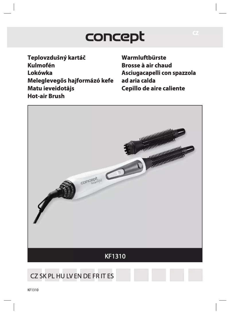 Page 1 de la notice Manuel utilisateur Concept KF1310FI