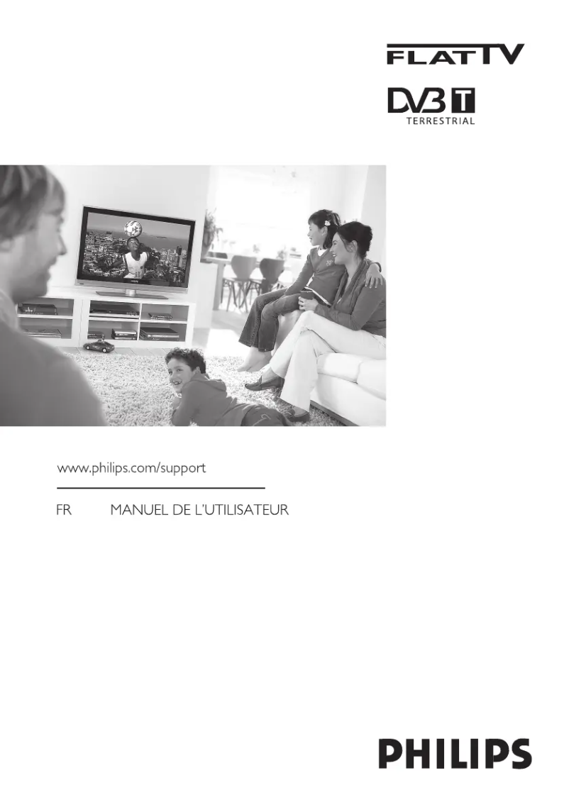 Page 1 de la notice Manuel utilisateur Philips 26PFL3512D