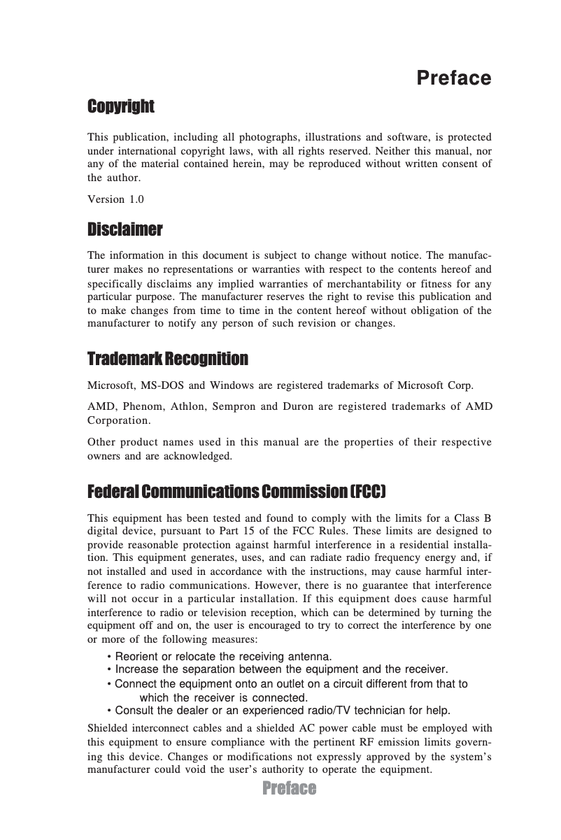 Page 1 de la notice Manuel utilisateur ECS A990FXM-A DELUXE (V1.0)