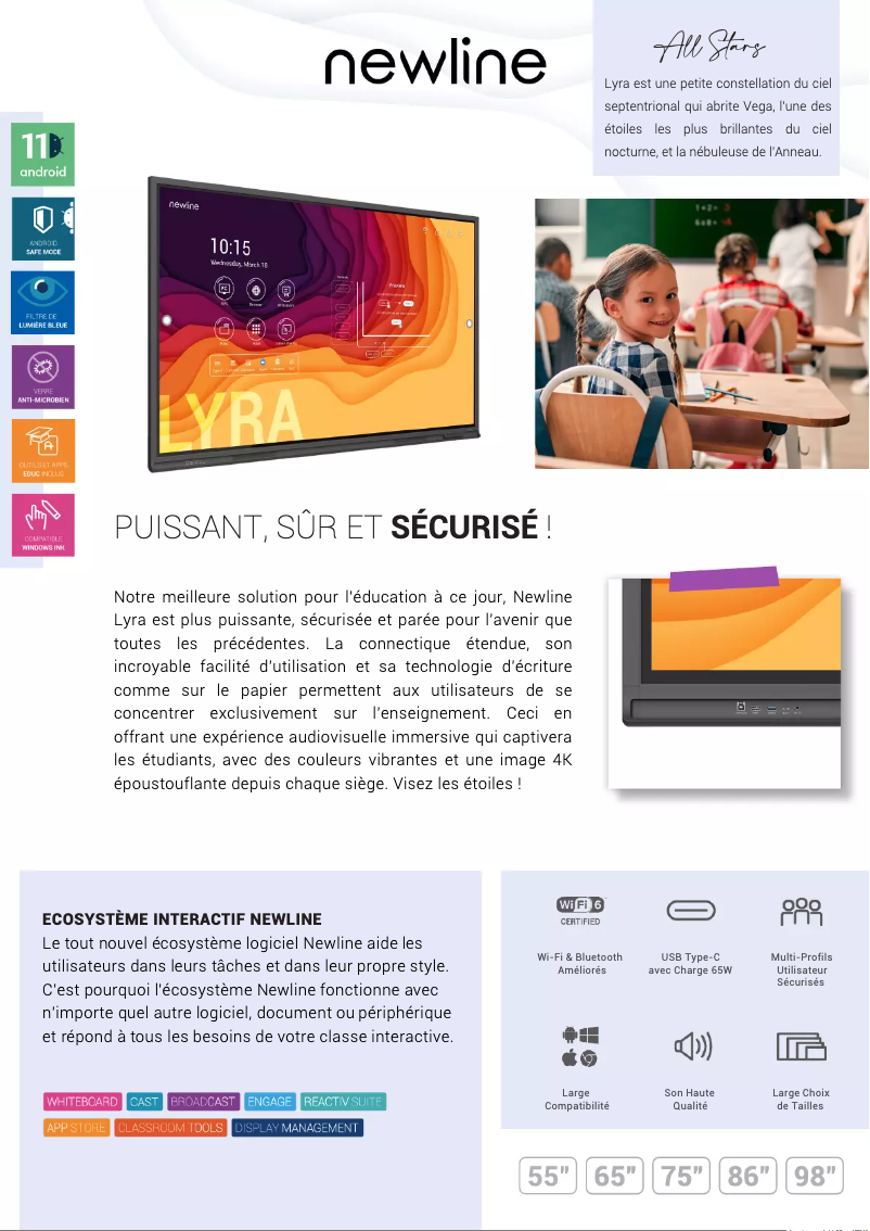 Image de la première page du manuel de l'appareil Lyra