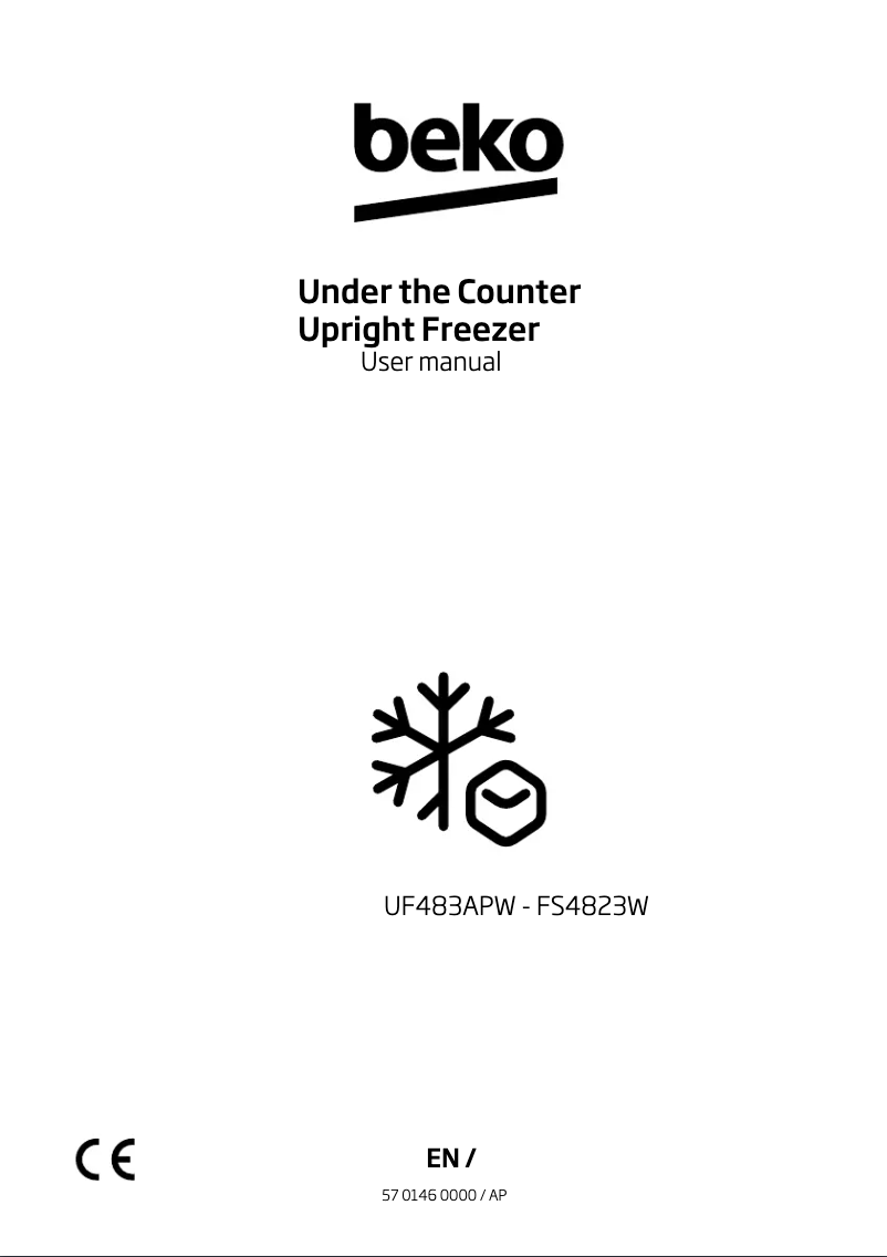 Page n°1 - Manuel utilisateur Beko FS4823W