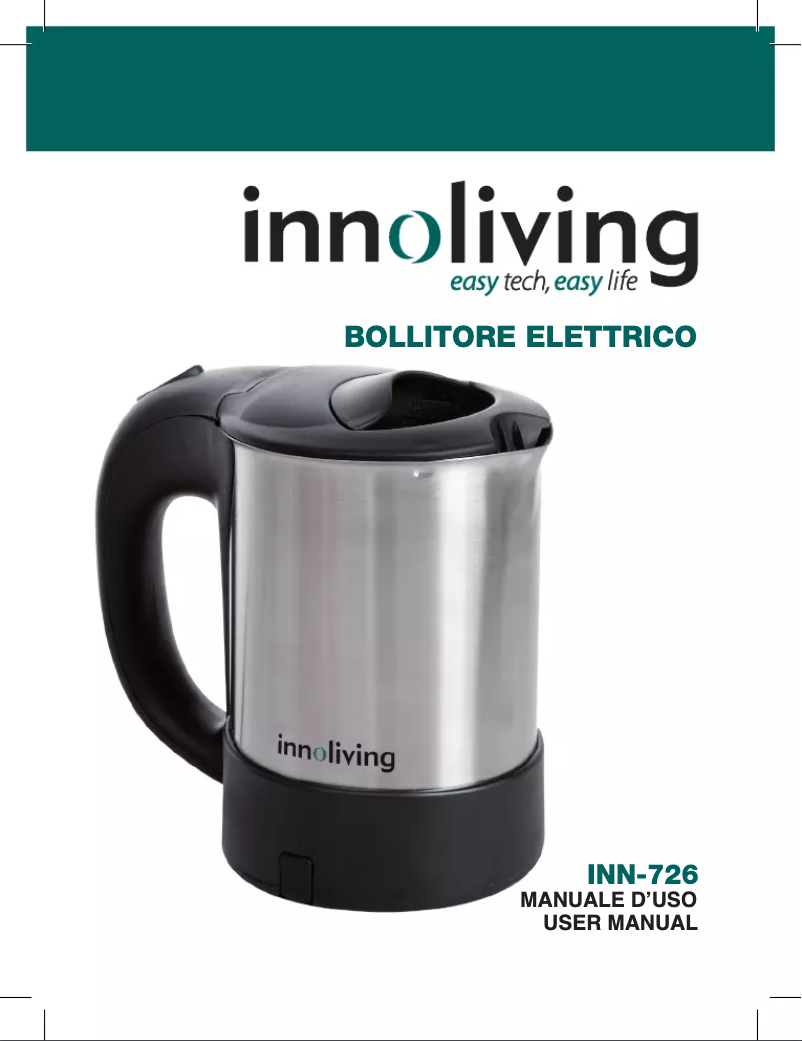 Image de la première page du manuel de l'appareil INN-726