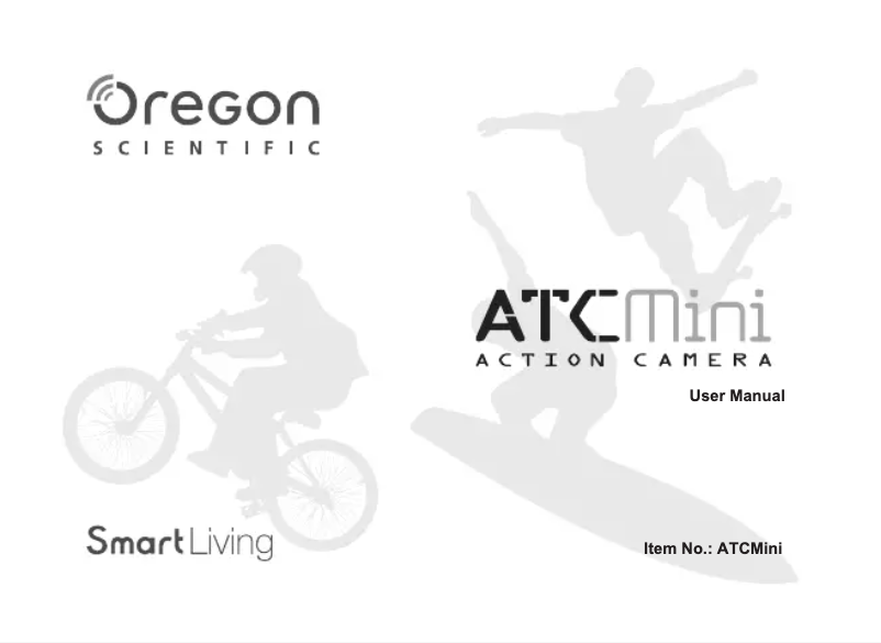 Page 1 de la notice Manuel utilisateur Oregon Scientific ATC Mini