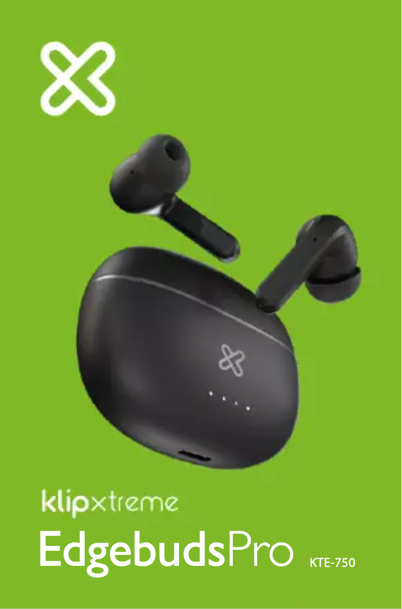 Page n°1 - Manuel utilisateur Klip Xtreme EdgebudsPro KTE-750