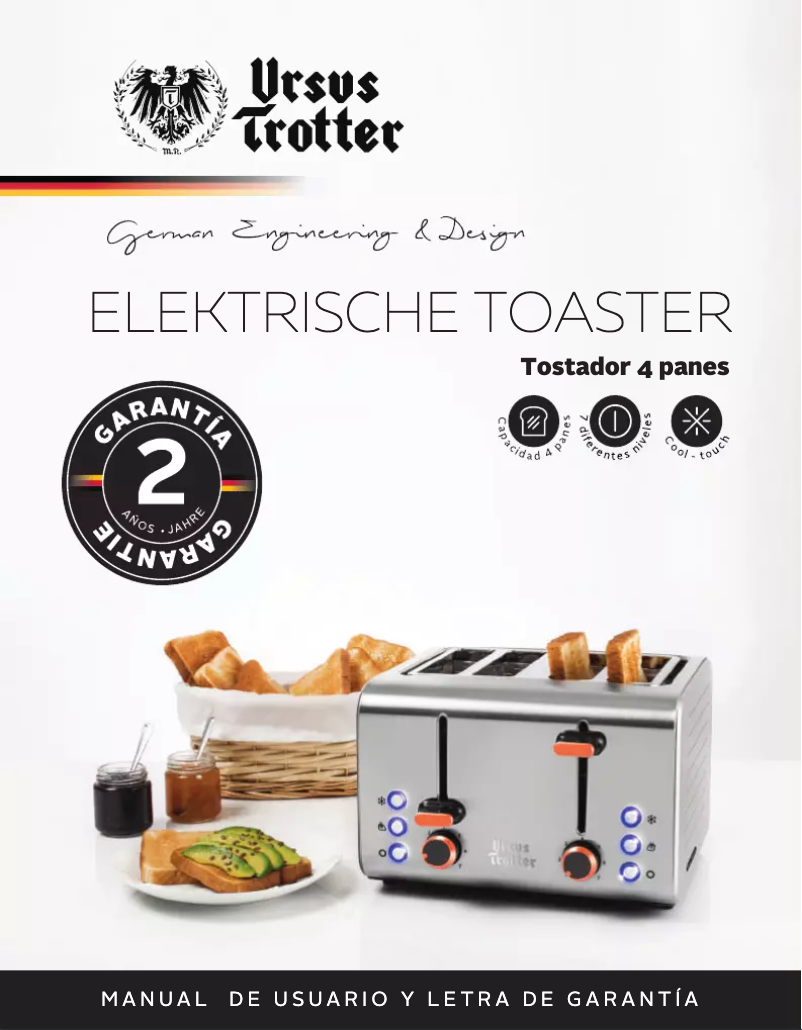 Page n°1 - Manuel utilisateur Ursus Trotter UT-ECKART 4