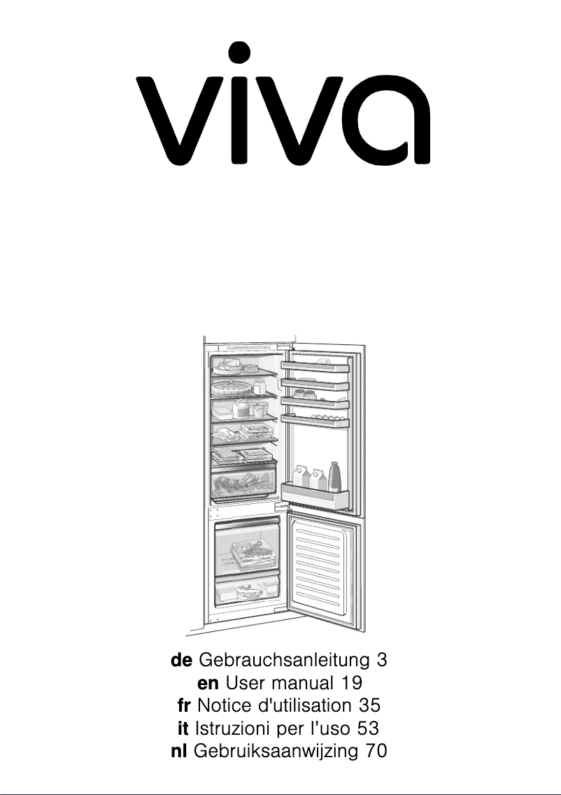 Page n°1 - Manuel utilisateur Viva VVIV7730
