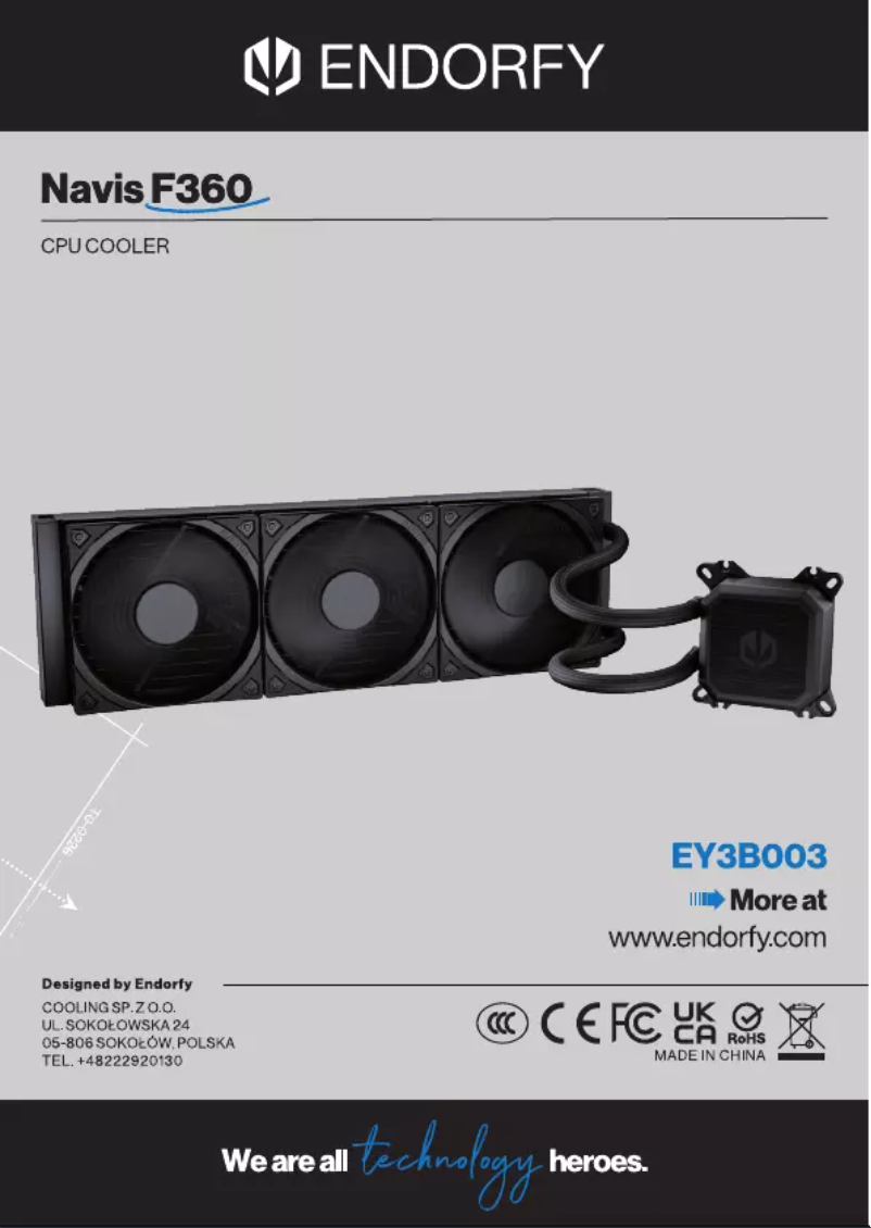 Image de la première page du manuel de l'appareil Navis F360