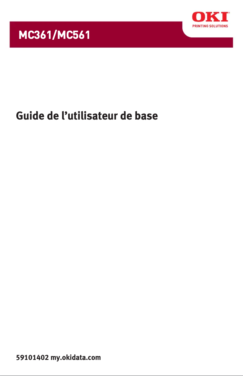 Image de la première page du manuel de l'appareil MC361