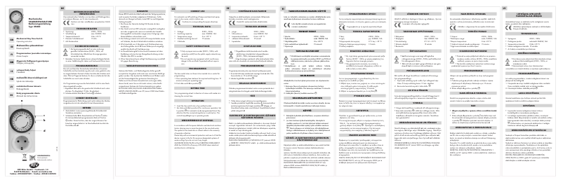 Page 1 de la notice Manuel utilisateur REV 25400