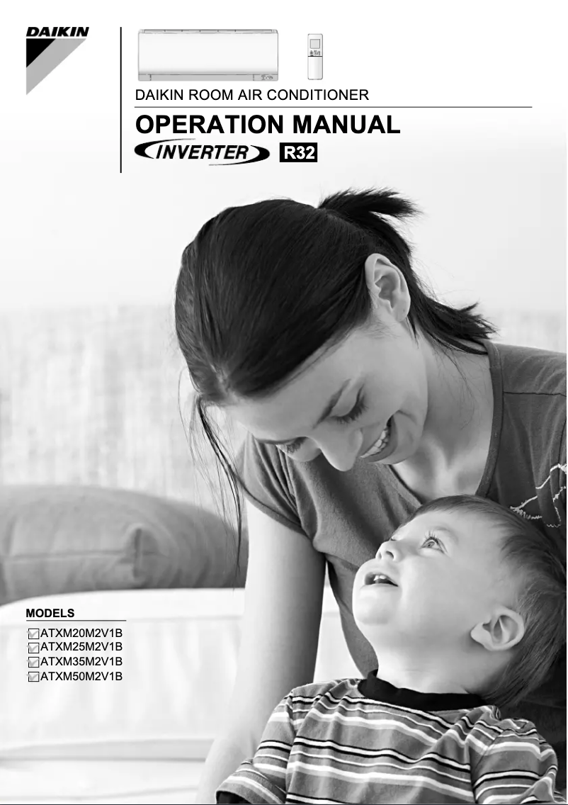 Image de la première page du manuel de l'appareil ATXM25M2V1B