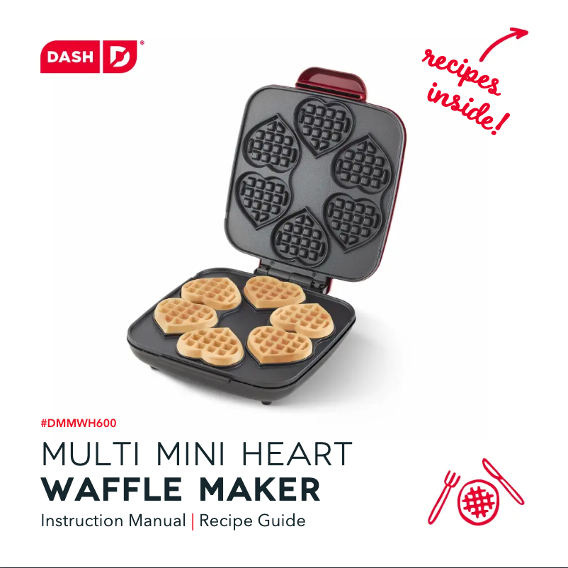 Página 1 del manual Manual de usuario Dash Multi Mini Heart DMMWH600GBRD04
