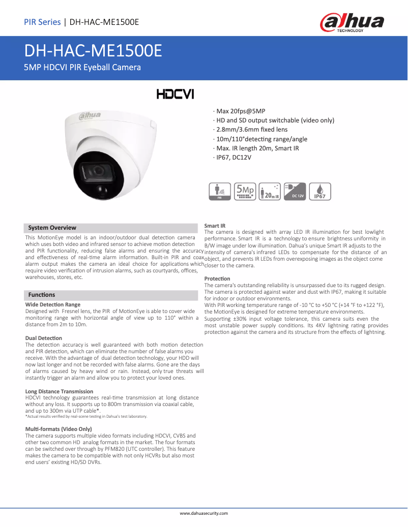 Image de la première page du manuel de l'appareil HAC-ME1500E