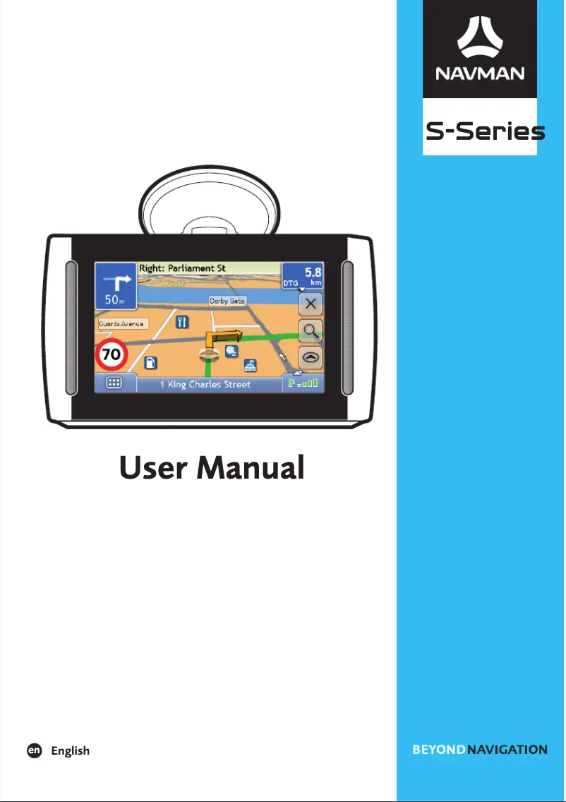 Page n°1 - Manuel utilisateur Navman S-Series Classic S35