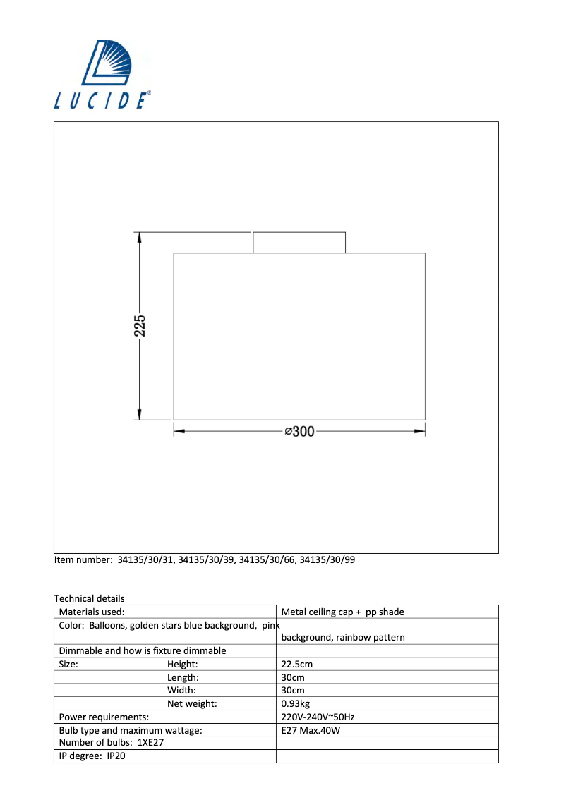 Image de la première page du manuel de l'appareil K3 34135/30/39