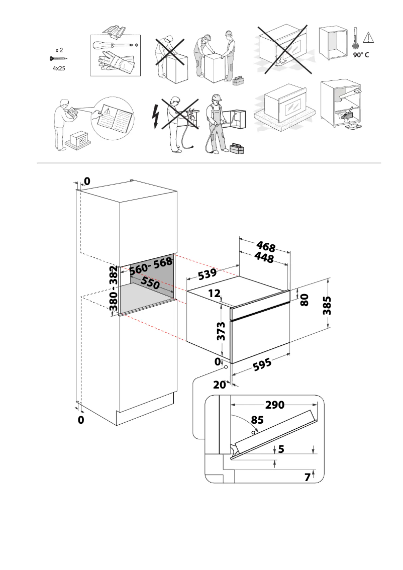 Imagen de la primera página del manual del dispositivo WMD7O4TX