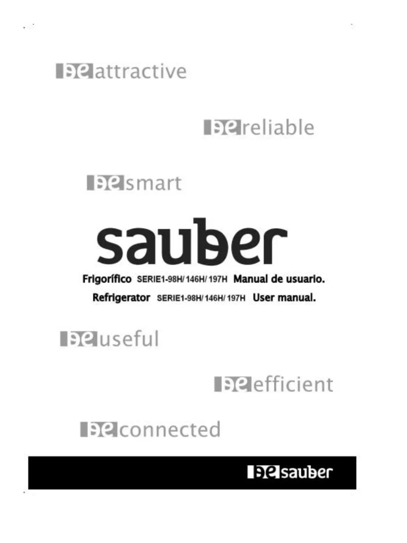 Page 1 de la notice Manuel utilisateur Sauber SERIE 1-98H