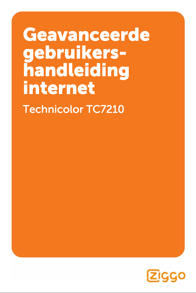 Page n°1 - Manuel utilisateur Technicolor TC7210