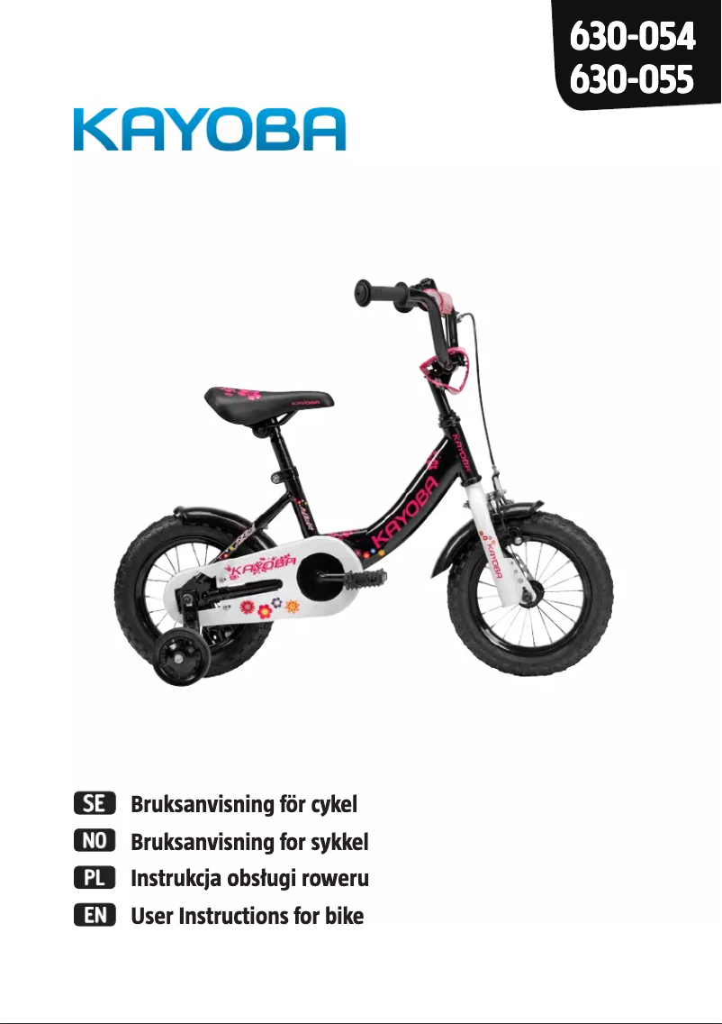 Page 1 de la notice Manuel utilisateur Kayoba Sara 630-054