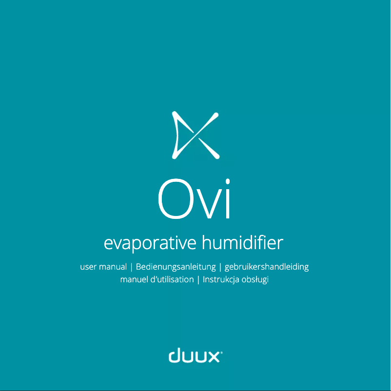 Image de la première page du manuel de l'appareil Ovi