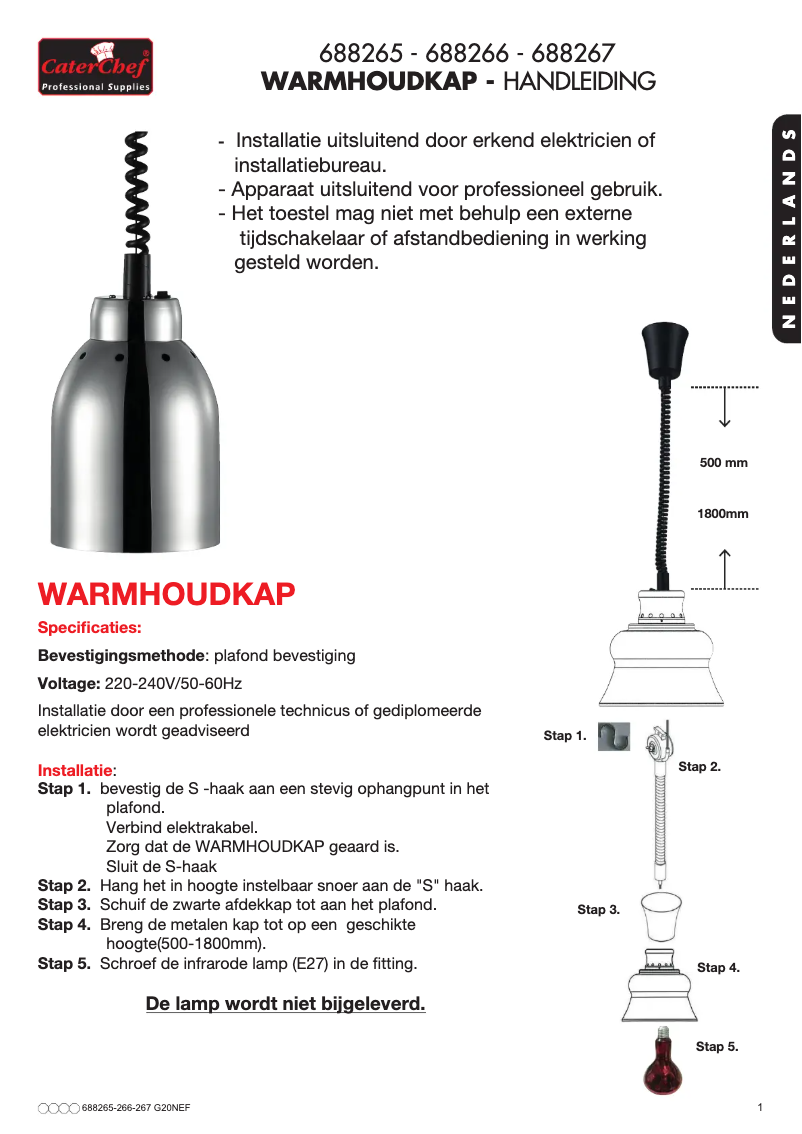 Image de la première page du manuel de l'appareil 688267