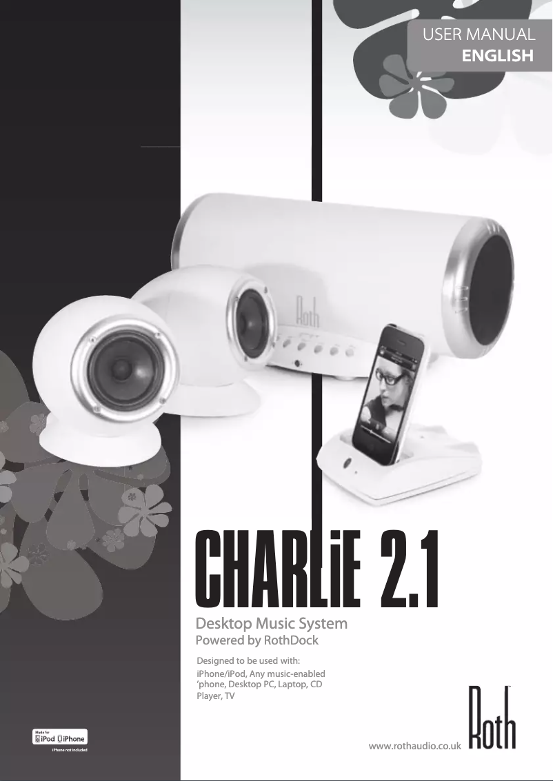 Image de la première page du manuel de l'appareil Charlie 2.1
