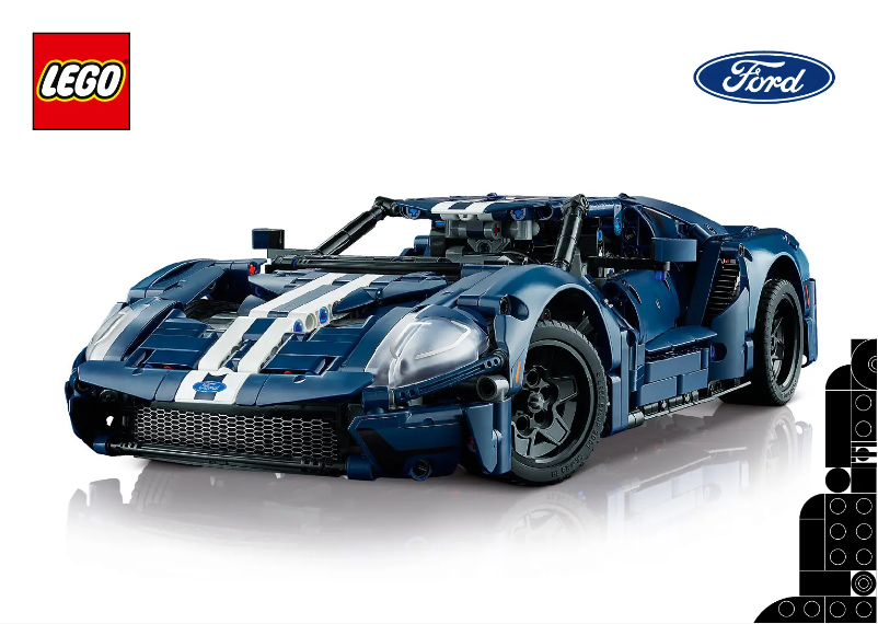 Page n°1 - Consignes visuelles Lego Technic 42154