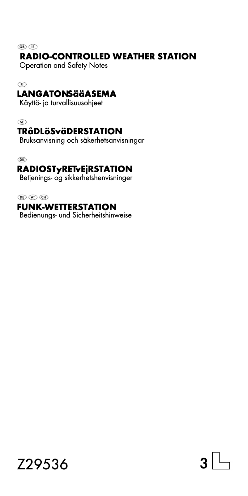 Page 1 de la notice Manuel utilisateur Auriol IAN 55982