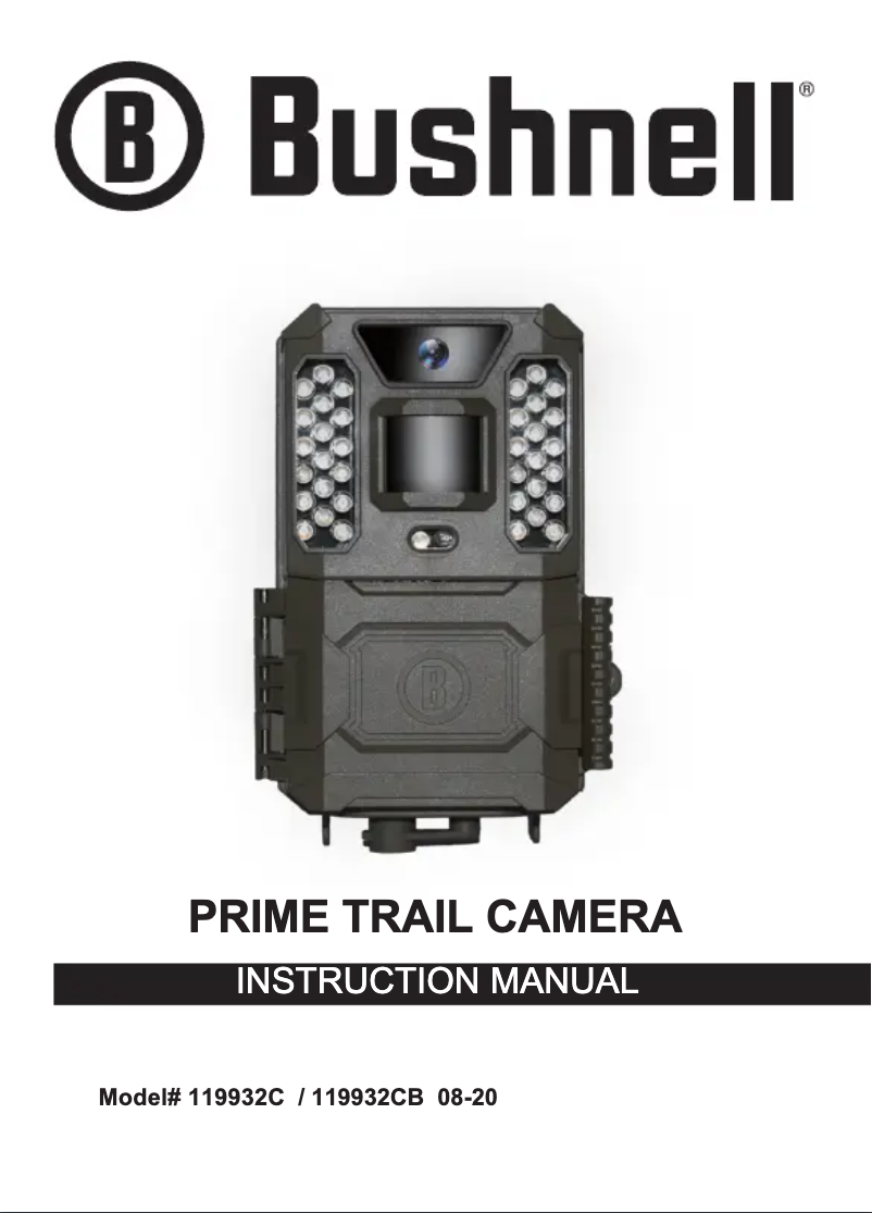 Page 1 de la notice Manuel utilisateur Bushnell Prime