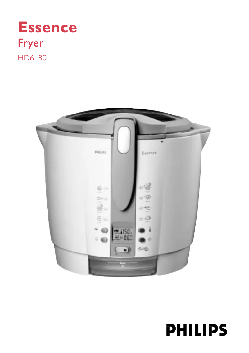 Page n°1 - Manuel utilisateur Philips HD6180