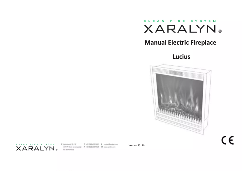 Page n°1 - Manuel utilisateur Xaralyn Lucius