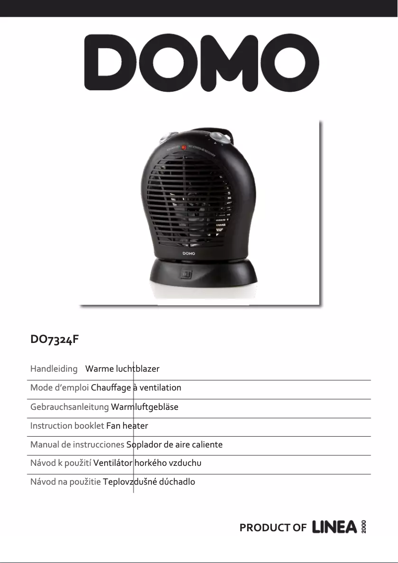 Page 1 de la notice Manuel utilisateur Domo DO7324F