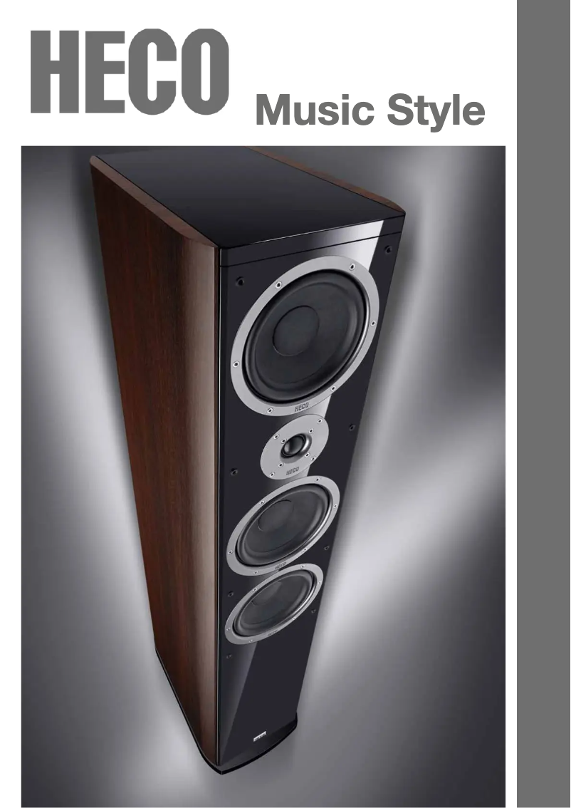 Imagen de la primera página del manual del dispositivo Music Style 500