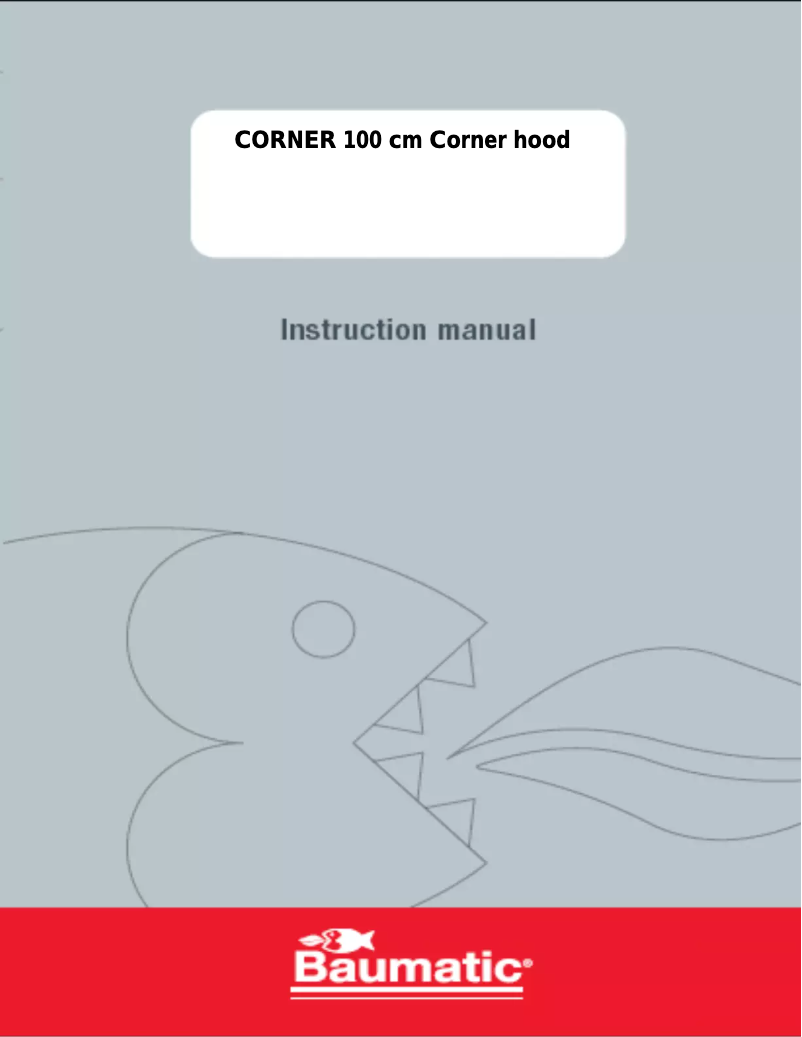 Image de la première page du manuel de l'appareil Corner