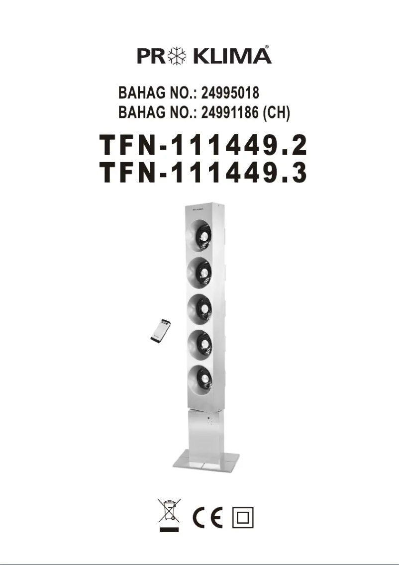 Page n°1 - Manuel utilisateur Emerio TFN-11149