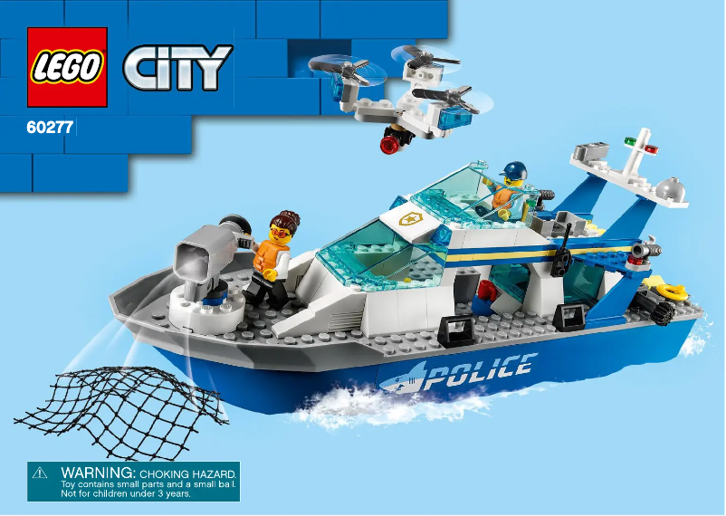 Page 1 de la notice Manuel utilisateur Lego City 60277