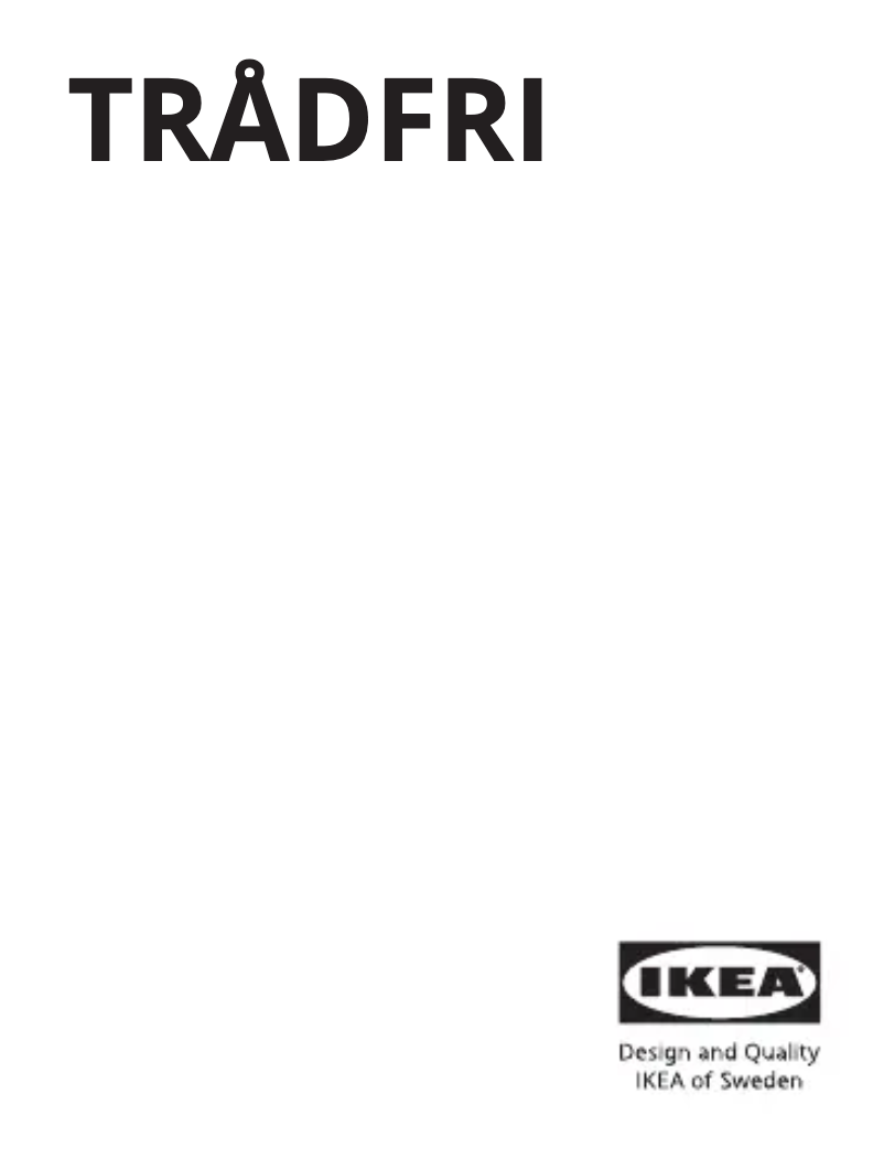 Image de la première page du manuel de l'appareil TRÅDFRI 304.100.67