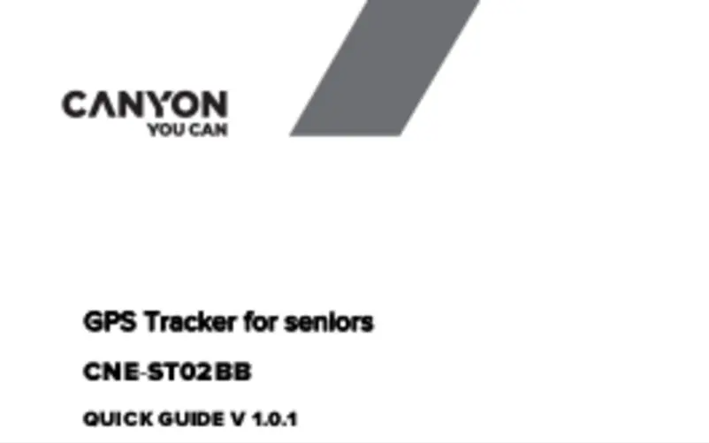 Page n°1 - Manuel utilisateur Canyon ST-02