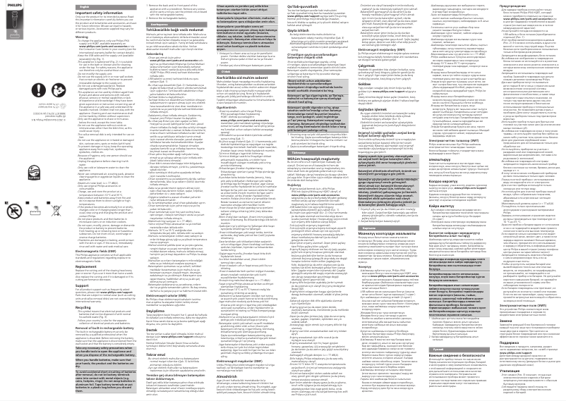 Image de la première page du manuel de l'appareil Series 6000 BRL146