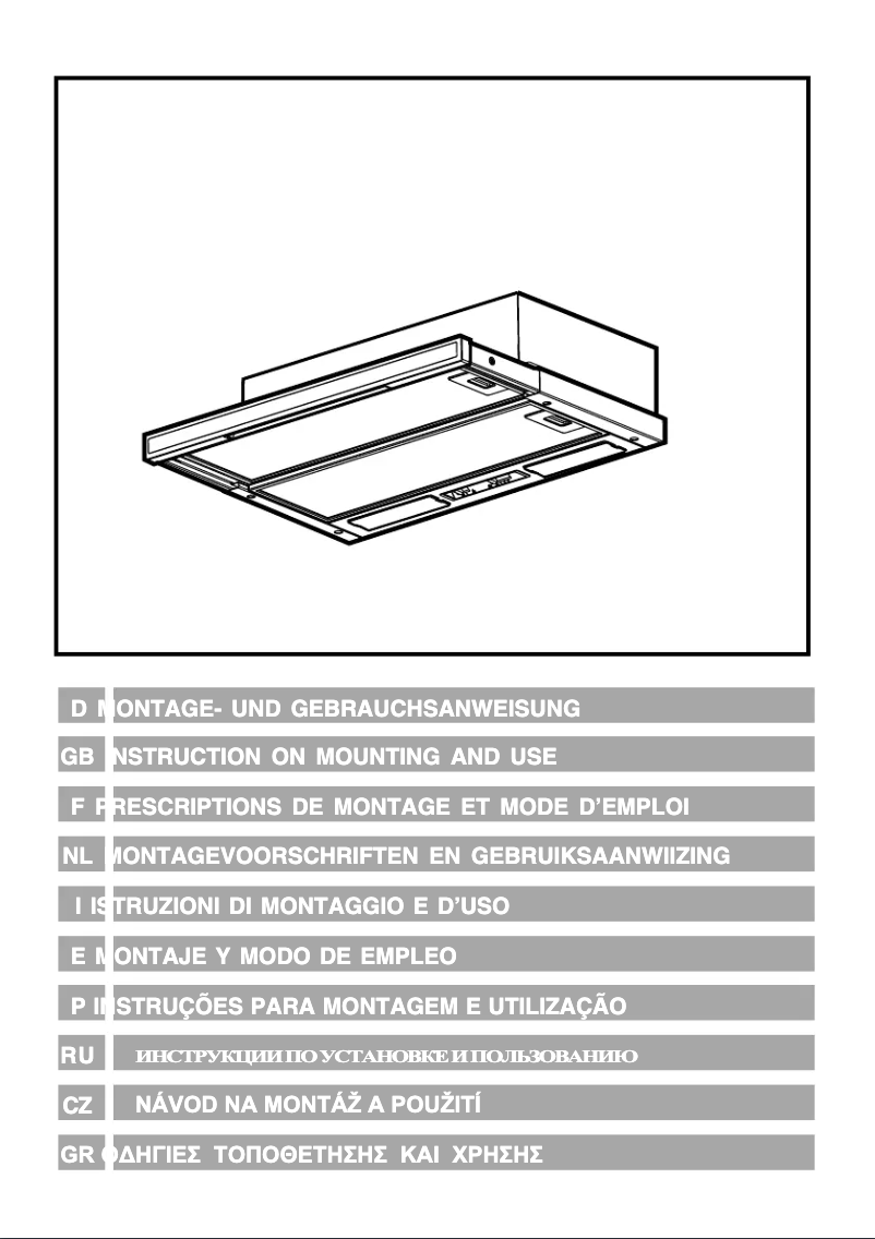 Page n°1 - Manuel utilisateur Fagor AF3-647 X
