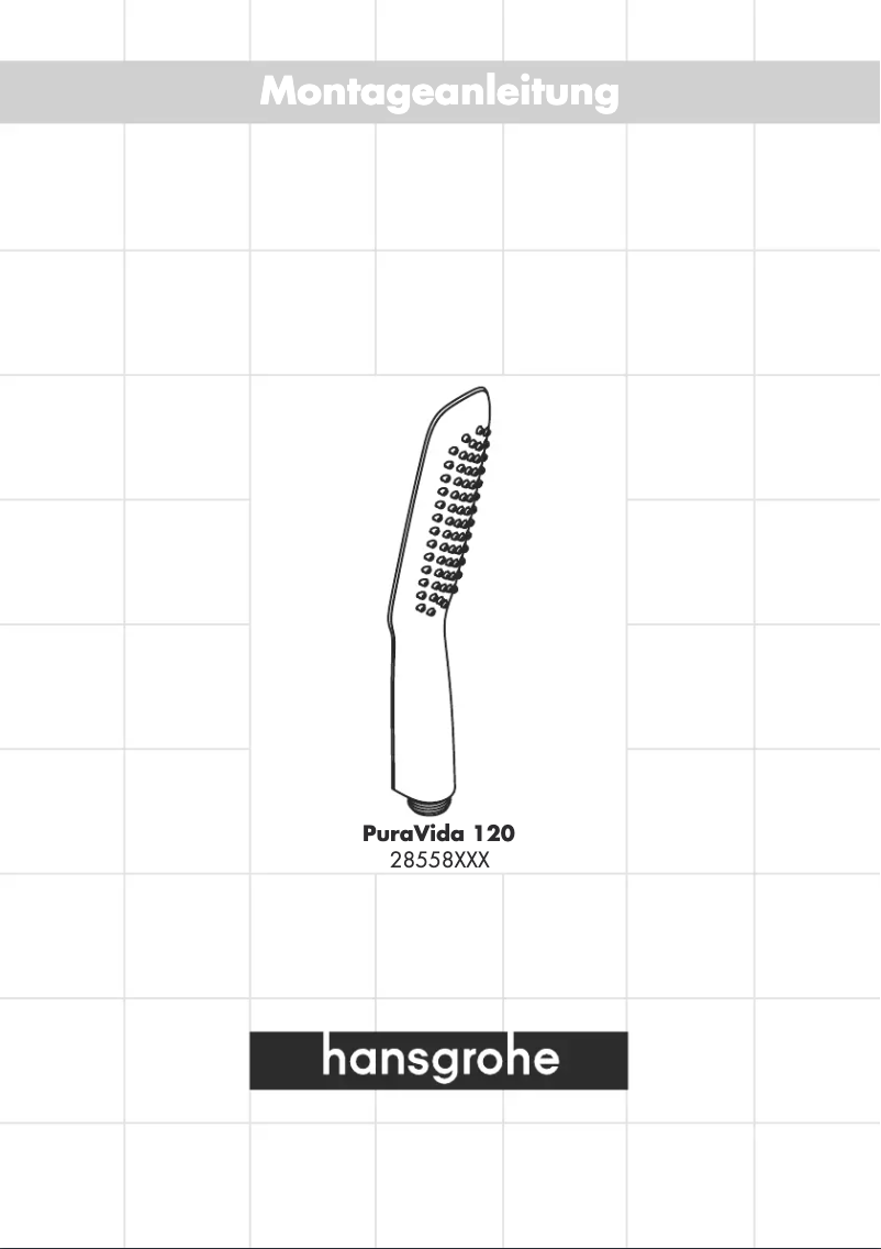 Image de la première page du manuel de l'appareil PuraVida 120