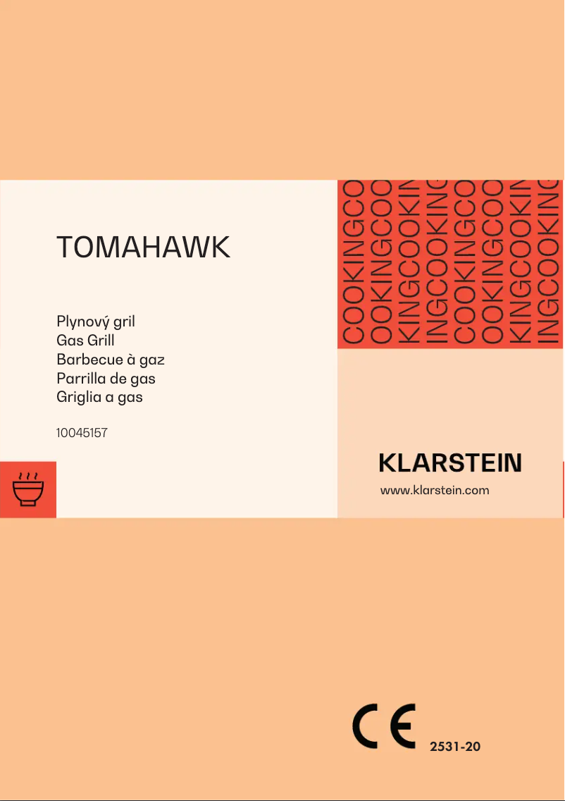 Page 1 de la notice Manuel utilisateur Klarstein Tomahawk